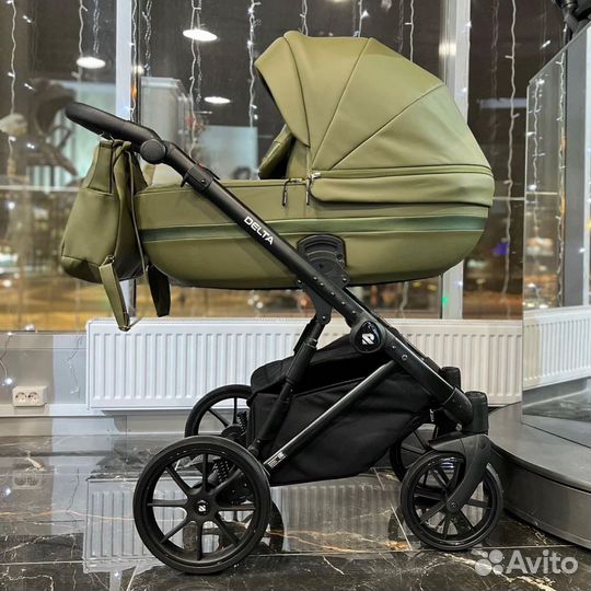 Коляска Riko Delta 2в1 экокожа