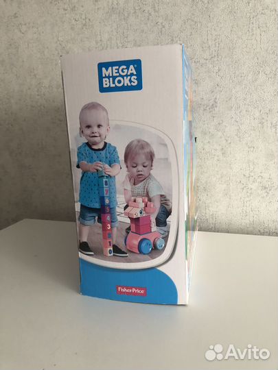 Новый конструктор Mega Bloks жираф цифры