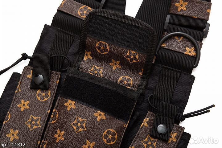 Louis vuitton броник коричневый