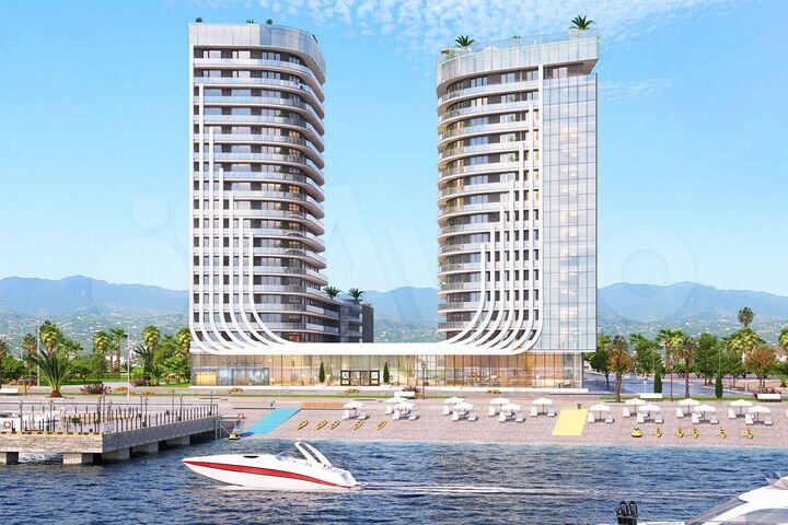 2-к. квартира, 48,7 м² (Грузия)