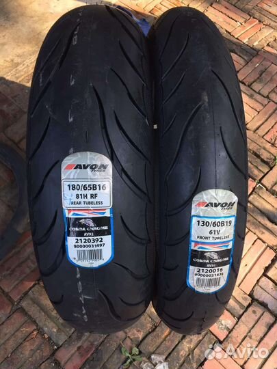 Мотошина передняя 130 60 19 Avon Cobra Chrome