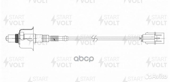 Vsos2424 startvolt Датчик кисл до кат vsos2424