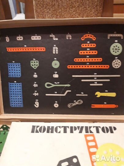 Конструктор металлический СССР