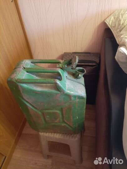 Канистра 20 литров для бензина металлическая