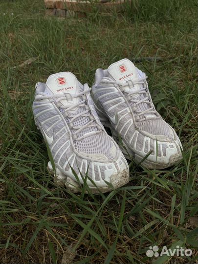 Nike shox tl white