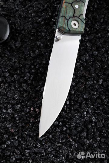 Авторский нож складной Походный сталь Elmax