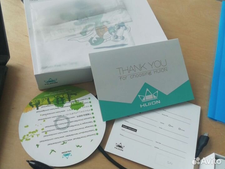 Графический планшет huion inspiroy