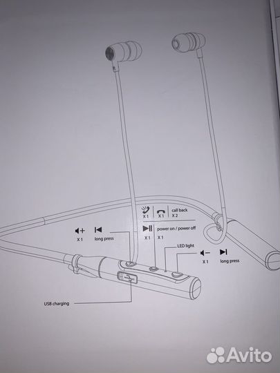 Беспроводные наушники BYZ