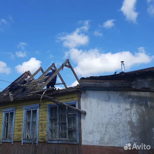 Снос зданий, сооружений, демонтаж дома