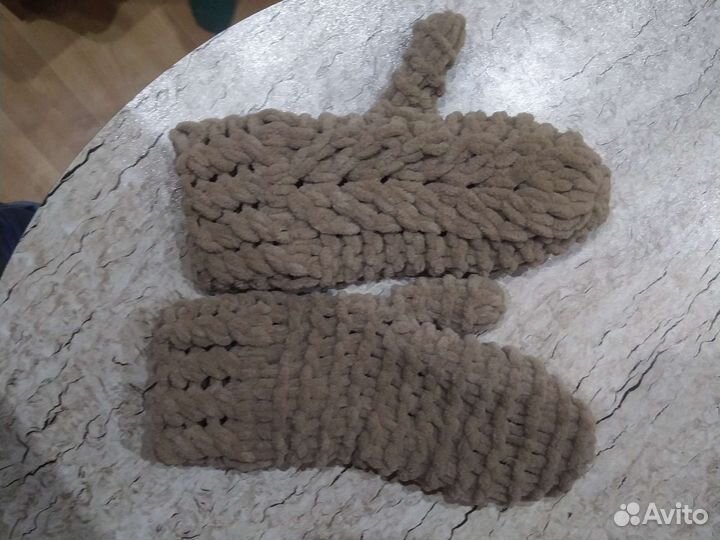 Набор зимний вязанный