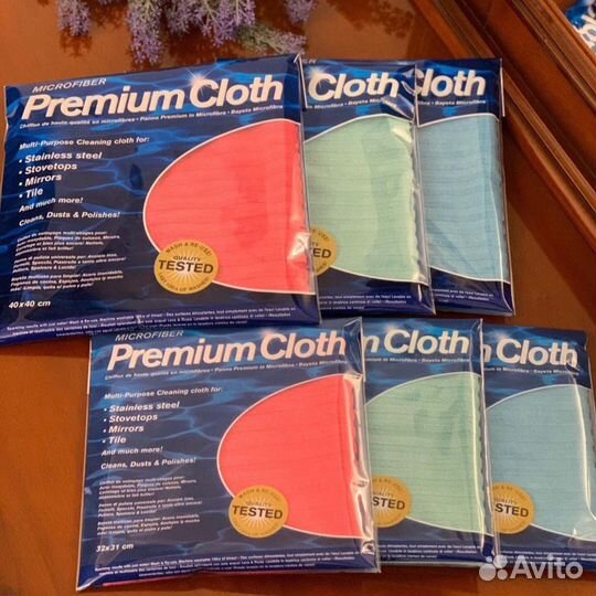 Тряпки для уборки (универсальные) Белый кот/smart