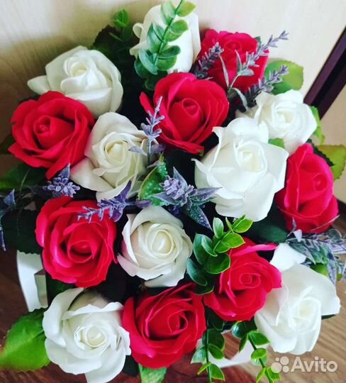 Букет из мыла