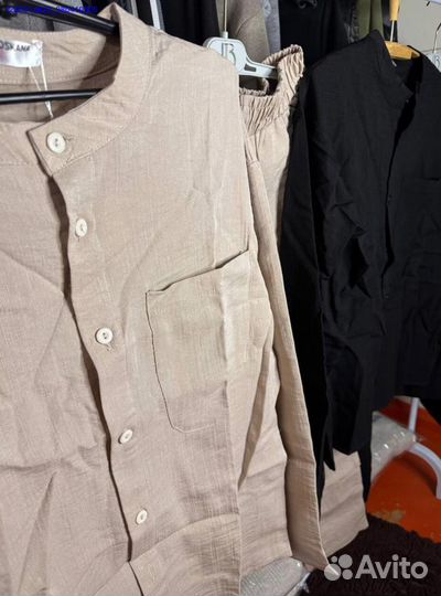 Льняной костюм (Арт.28581)