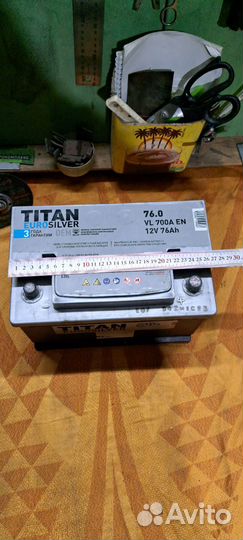 Аккумулятор бу Titan evro silver