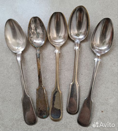 Столовые приборы антикварные