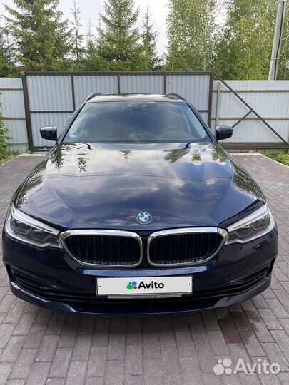 BMW 5 серия 2.0 AT, 2018, 128 000 км