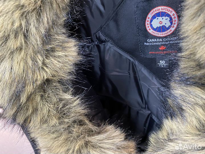 Куртка зимняя натуральный мех Canada Goose