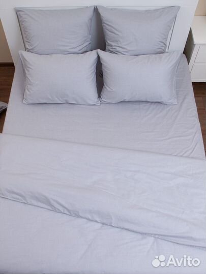 Набор 2,0 сп. пододеяльник + 2 нав. 70*70; сатин