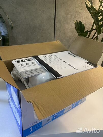 Тостер vitek VT-9001 новый