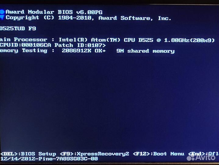 Мaтеpинcкая плaтa gigавyте GA-D525тud mini-ITX, DD