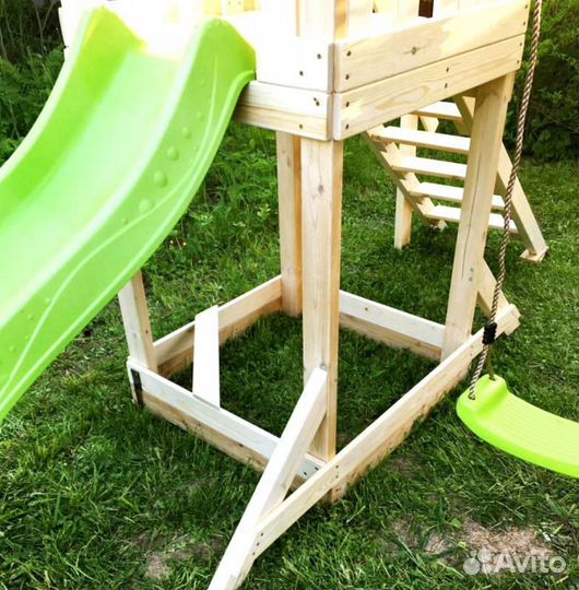 Деткая площадка уличная из дерева