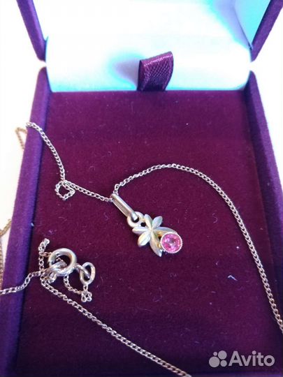 Золотой комплект 583 пробы СССР