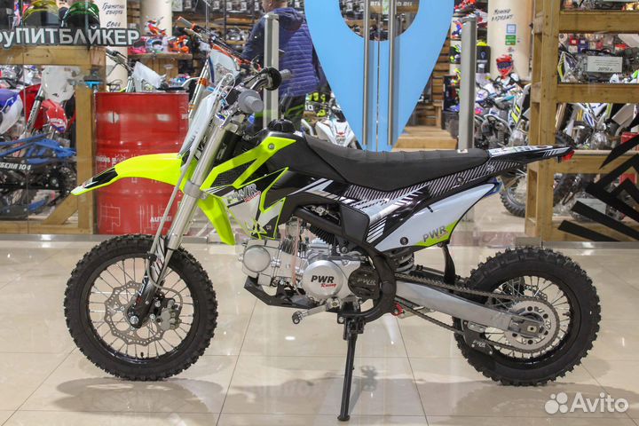 Питбайк PWR Racing FRZ 125 14/12 Зеленый