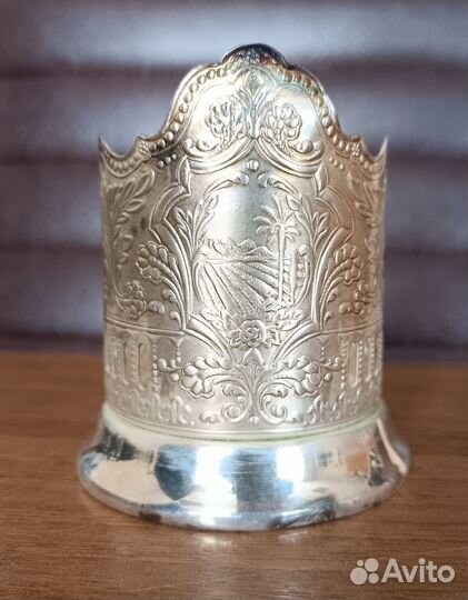 Подстаканники мельхиоровые посеребренные СССР