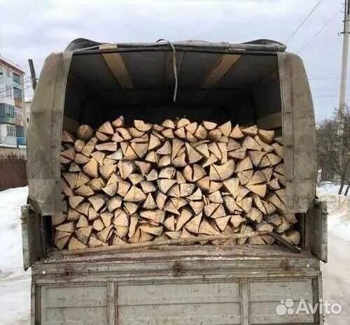 Дрова березовые колотые