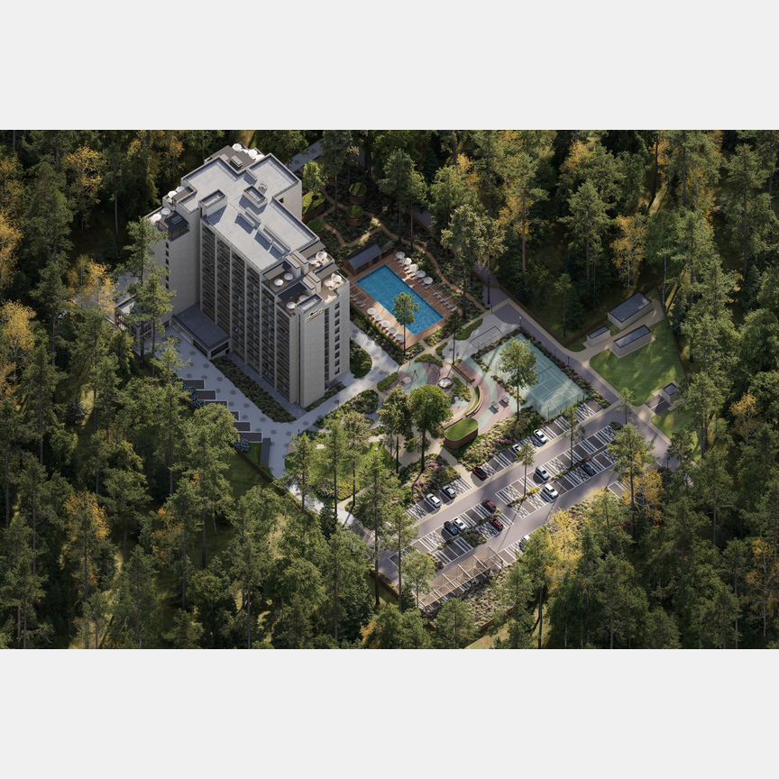 Апартаменты-студия, 39,1 м², 9/12 эт.