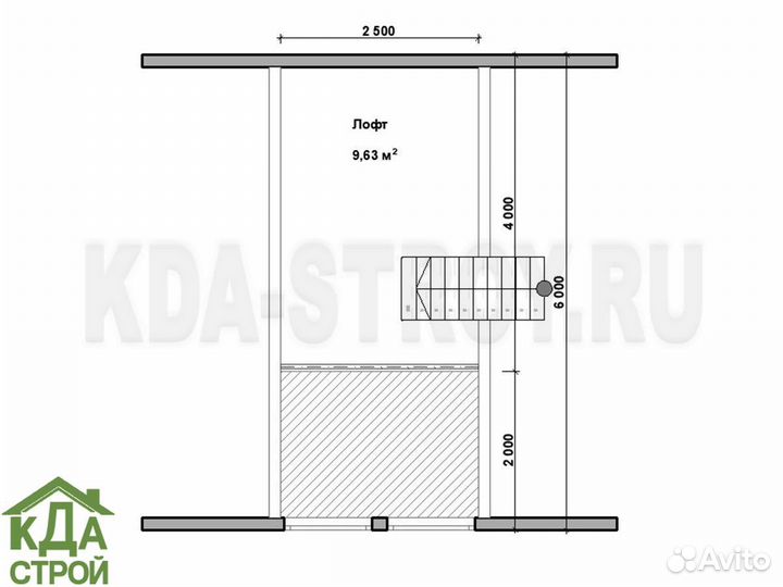 Готовый каркасный дом 6х9 под ключ