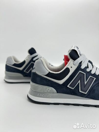 Кроссовки new balance 574 синие