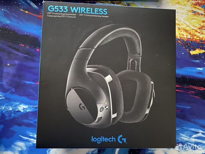 Беспроводные игровые наушники Logitech G533
