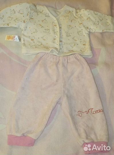 Детские вещи на девочку до года