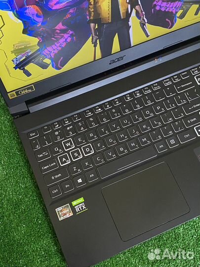 Новый игровой ноутбук Acer Ryzen5/RTX3060