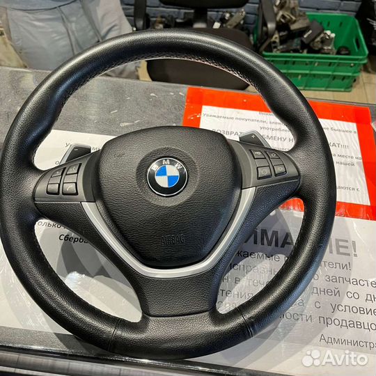 Руль спорт бмв х5 х6 2012г
