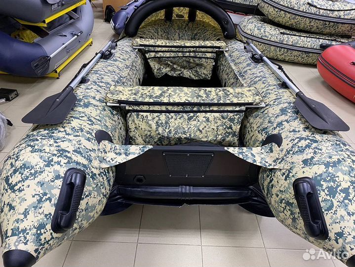 Лодка gladiator E380 AIR С нднд (X-motors edition)