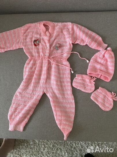 Огромный пакет детских вещей на девочку