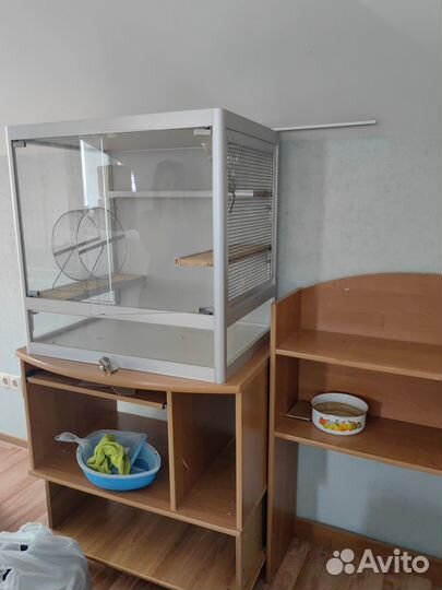 Клетка-витрина для грызунов