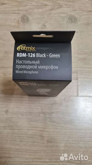 Новый микрофон Ritmix RDM-126