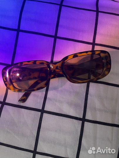 Солнцезащитные очки женские леопардовой расцветки