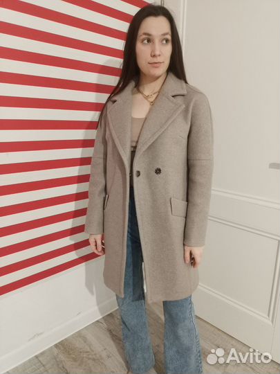 Пальто женское осень весна 42 44