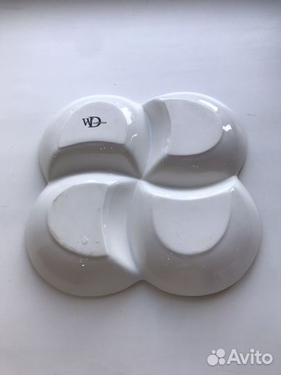 Менажница фарфоровая