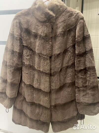 Шуба кролик+ норка