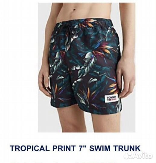 Шорты мужские плавательные Tommy Hilfiger