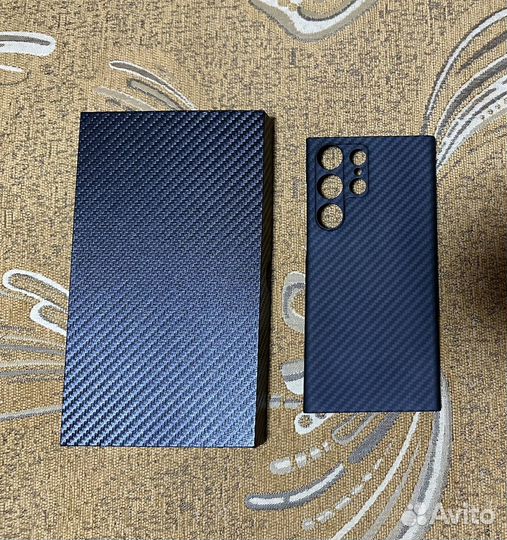 Чехол Samsung Galaxy S23 Ultra Carbon Case