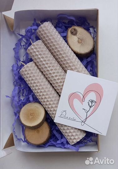 Свечи из вощины