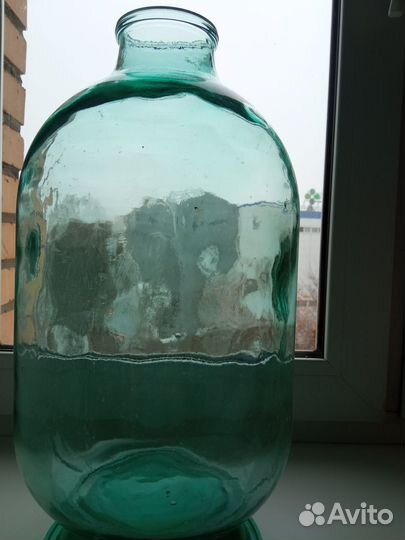 Бутыль стеклянная 10 литров