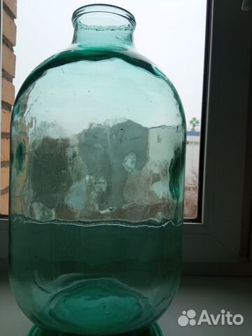 Бутыль стеклянная 10 литров