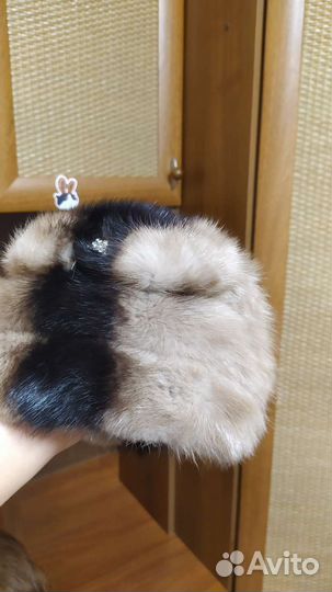 Шапка норковая женская